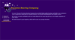 Desktop Screenshot of precisionbearingco.com